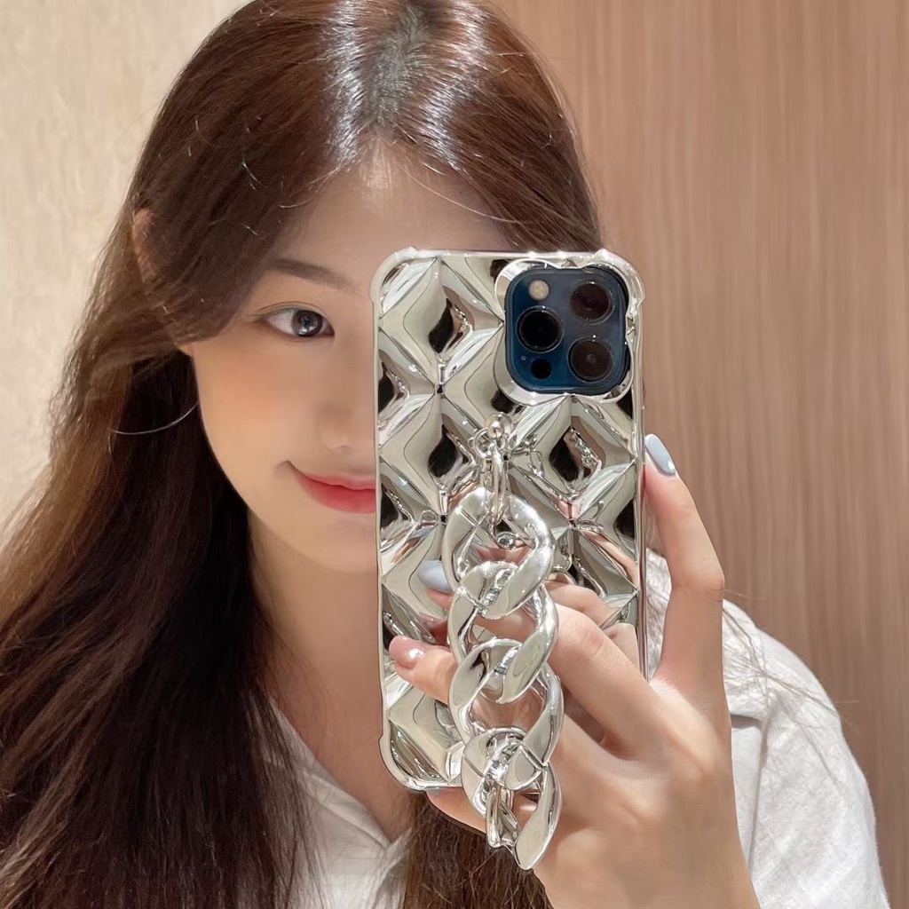 Ốp Điện Thoại tpu Mềm Mạ Bạc Cho iphone 14 13 pro max 12 pro max 11xs max xr x 7 8 plus