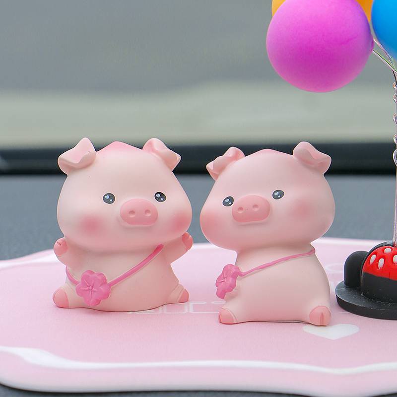 Set Heo Minie Cute Dễ Thương Trang Trí Taplo Ô Tô