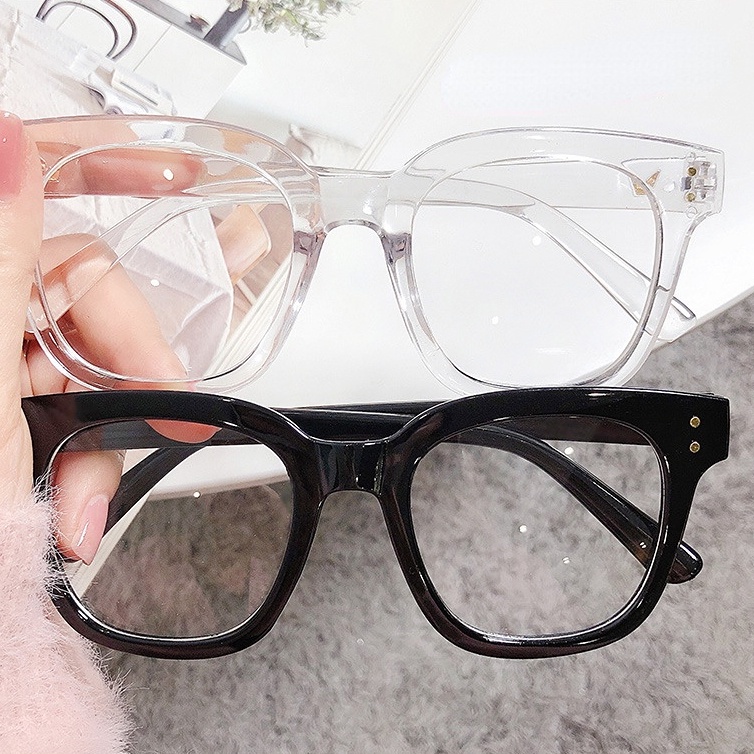 【0-600°】【Hàng Có Sẵn】Kính Cận Gọng Nhựa Chống Bức Xạ Ánh Sáng Xanh Dương Cho Nam Và Nữ