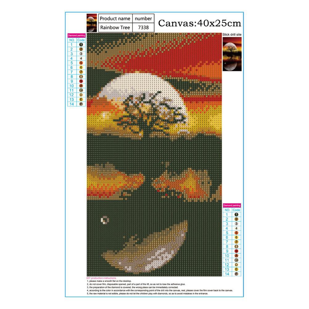 5D Landscape Full Diamond Painting DIY Cross Stitch Kit