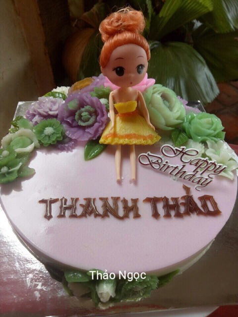 Khuôn rau câu silicon 4D Váy búp bê Mã HL1B2K