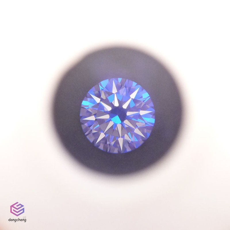 Đá Moissanite tròn dùng làm đồ trang sức cho nữ