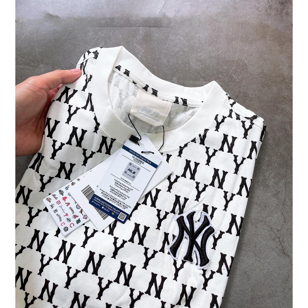 Áo thun MLB MONOGRAM - Hàng full tag, mac