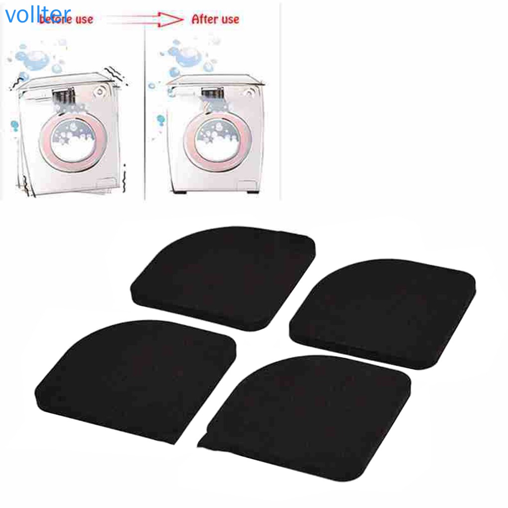Set 4 miếng đệm lót tủ lạnh chống sốc/rung tiện dụng