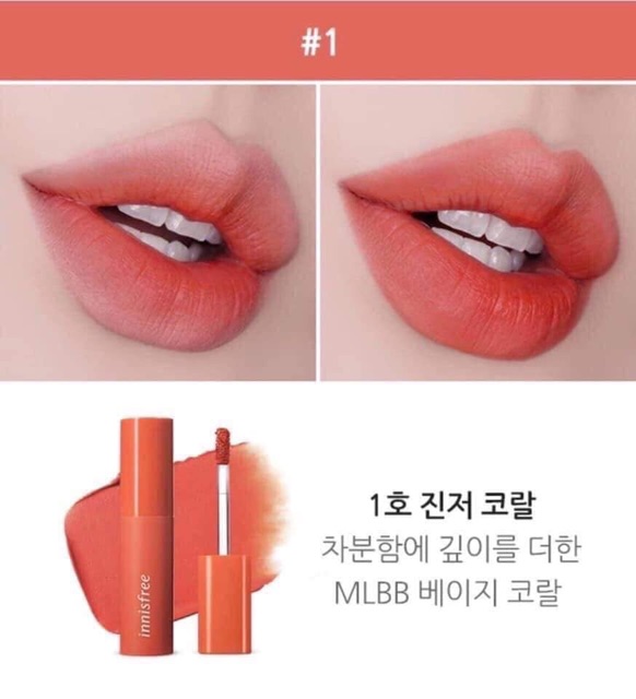 [có sẵn] SON KEM LỲ INNISFREE VIVID COTTON INK | BigBuy360 - bigbuy360.vn