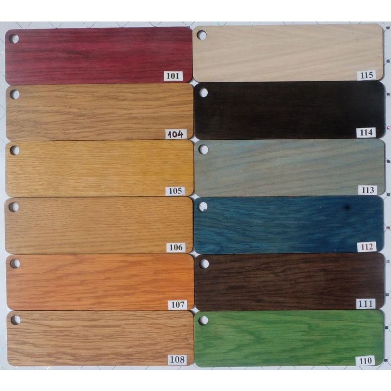 Sơn lau gỗ gốc dầu wood stain mã 1xx  lon 800gr, công ty Creative Life - LUMY Wood Decor