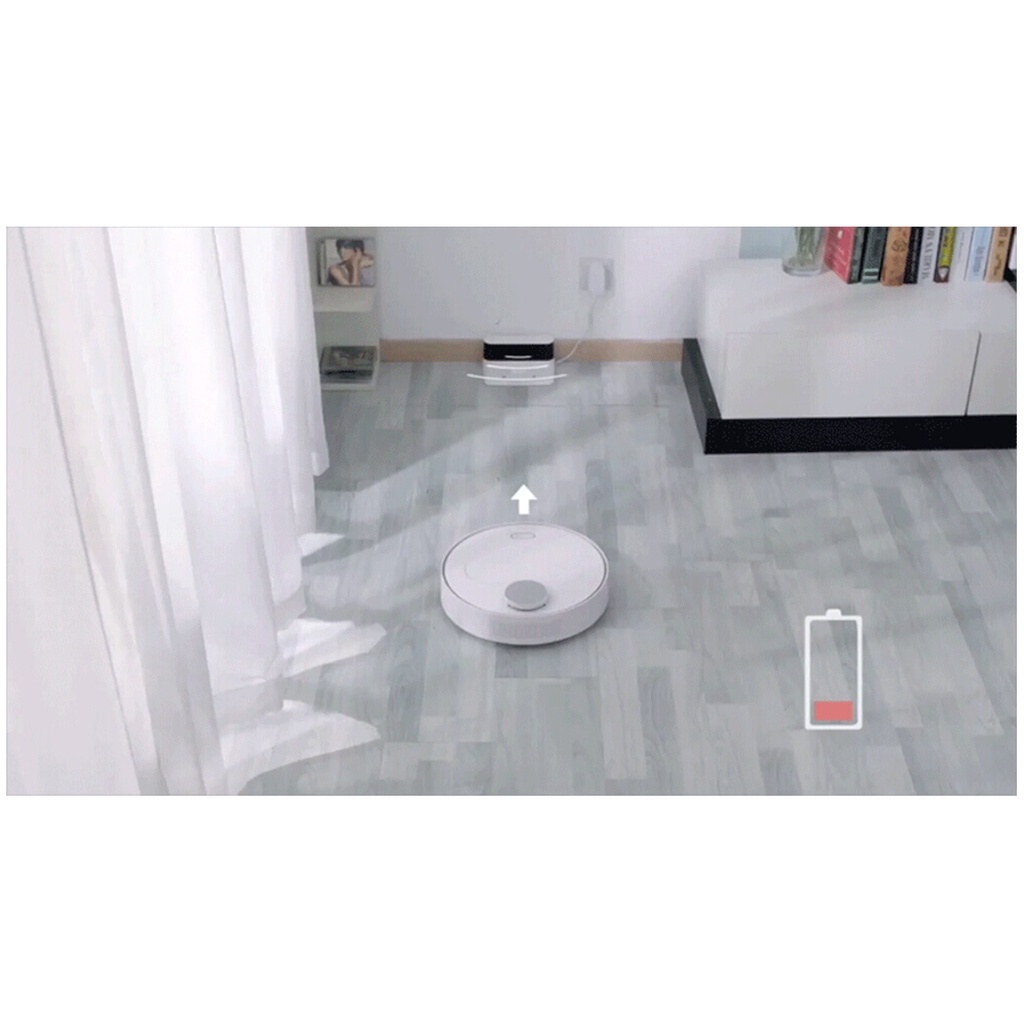 [Hỏa Tốc - HCM] Robot Hút Bụi Lau Nhà Qihoo 360 S6 | Hàng Chính Hãng | Bảo Hành 12 Tháng | Mimax Store