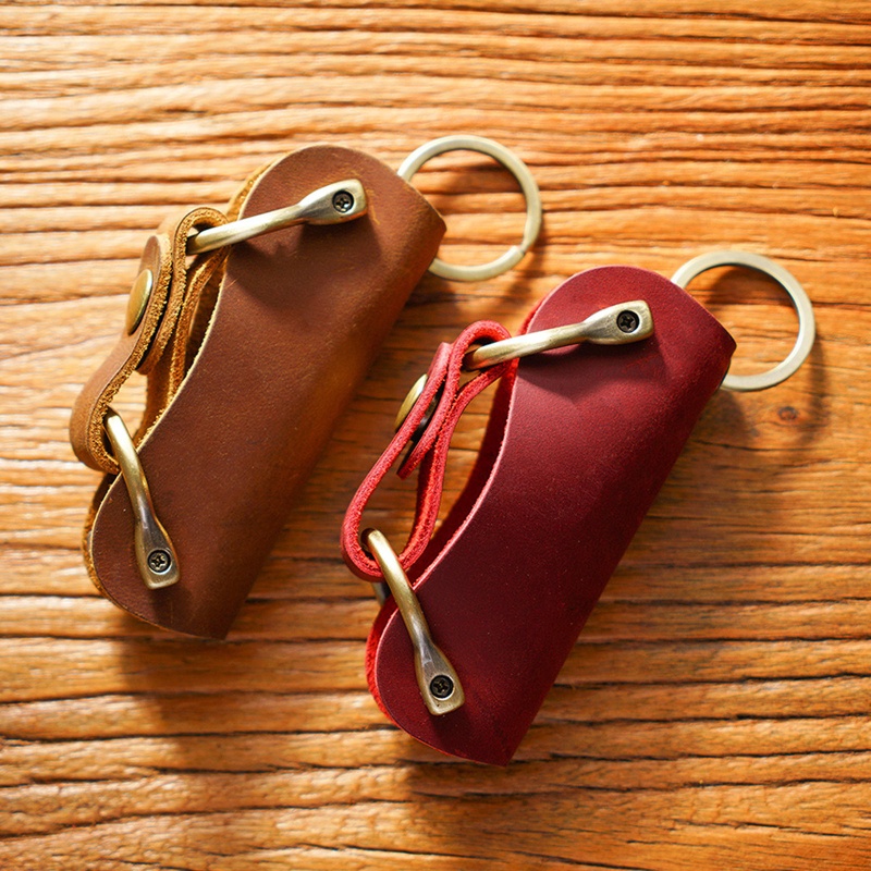 Bao Da Đựng Chìa Khóa Xe Hơi Kèm 10 Chìa Khóa Tiện Dụng