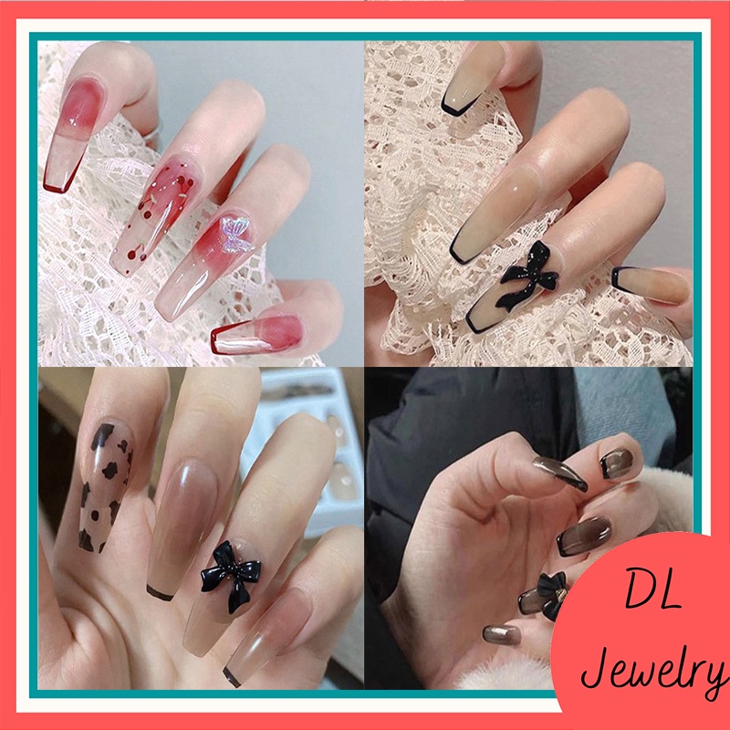 Móng giả đính đá,Nail gắn đá,Móng tay giả đính đá DL.Jewelry