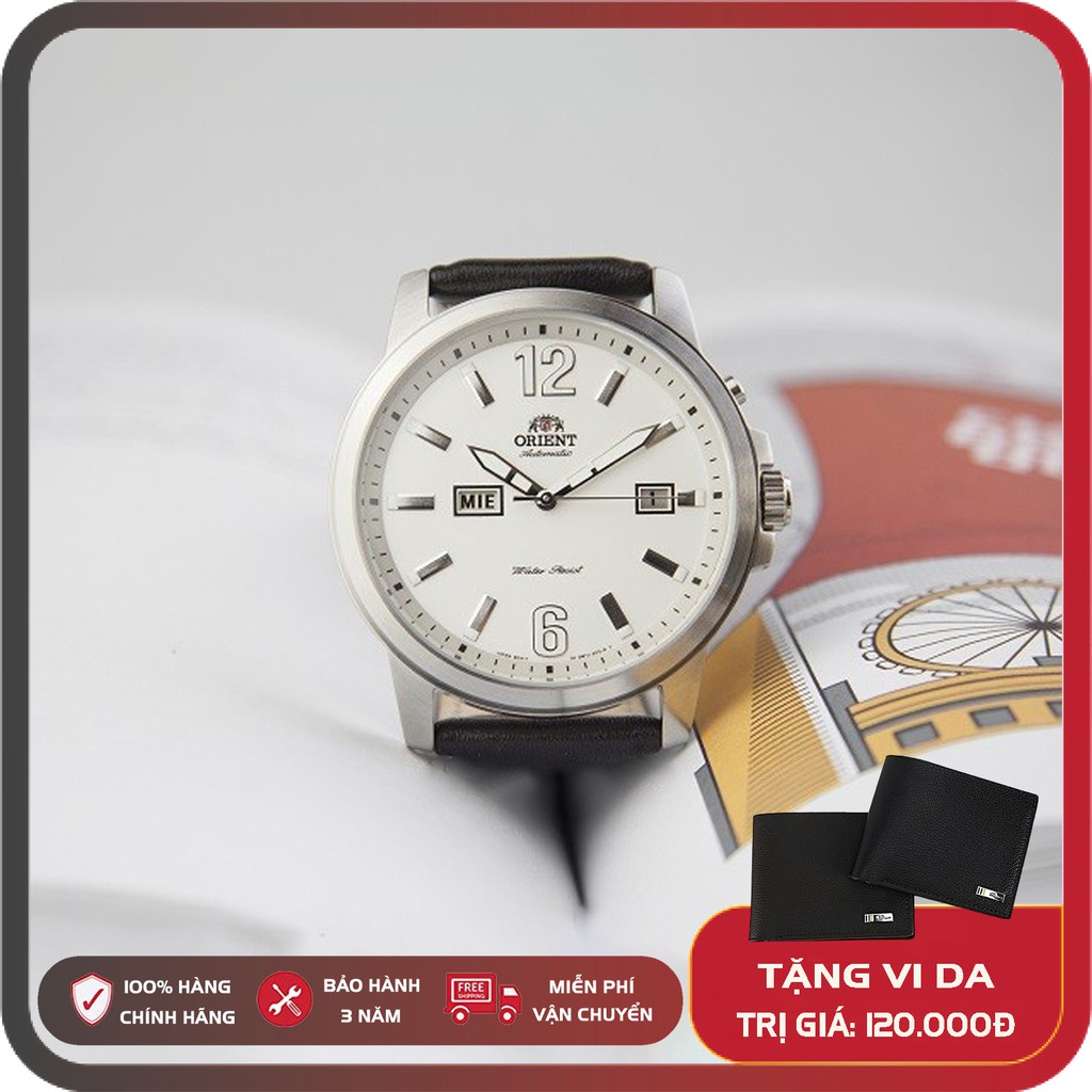Đồng hồ Nam Chính Hãng Orient FEM7J00AW9 , Automatic , Dây da