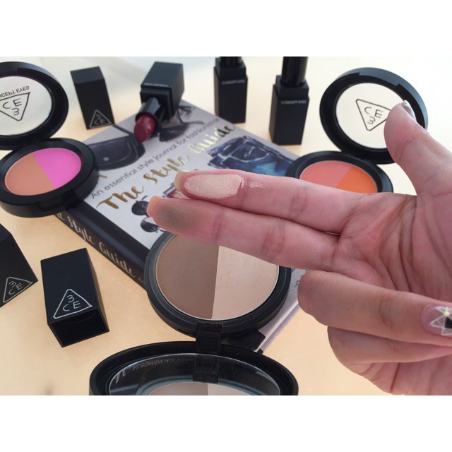 (AUTH, TEM HIDDEN TAG) PHẤN TẠO KHỐI HIGHLGHT 3CE MAGIC TOUCH FACE MAKER | BigBuy360 - bigbuy360.vn