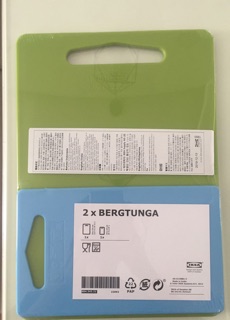 Bộ 2 thớt nhựa BERGTUNGA - IKEA