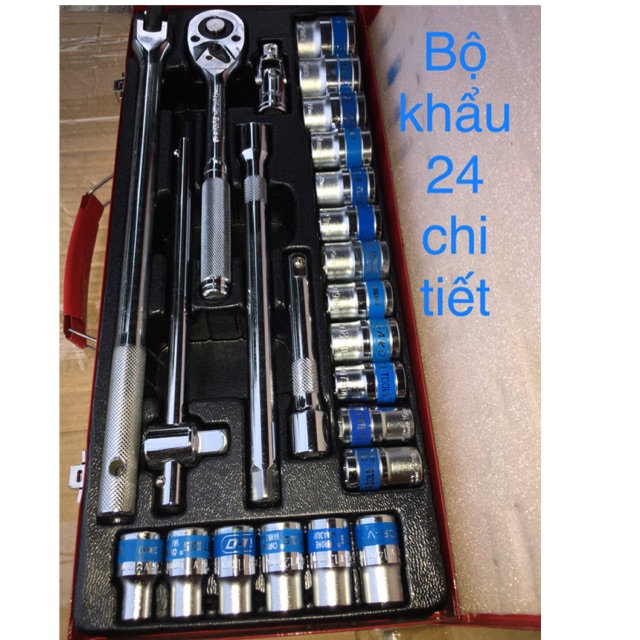 Bộ khẩu king 24 chi tiết germany