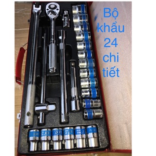 Bộ khẩu king 24 chi tiết germany