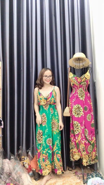 ĐẦM MAXI 2 DÂY (nhiều màu Khách đặt hàng ib shop check hàng còn-hết nhé) | BigBuy360 - bigbuy360.vn