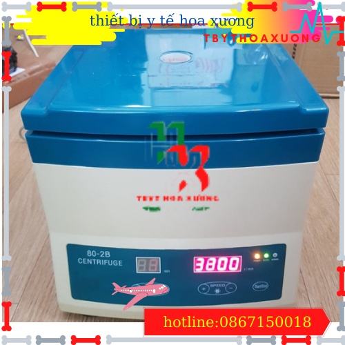 Máy Tách Huyết Tương 12 Ống Điện Tử 80-2b - Máy Ly Tâm 12 Ống 80-2b
