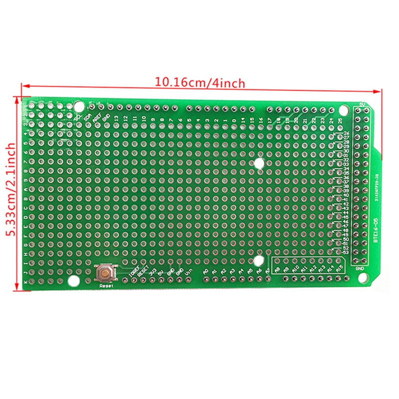 Bảng Mạch PCB zzz Prototype PCB Dành Cho 2560 R3 Tự Lắp Ráp