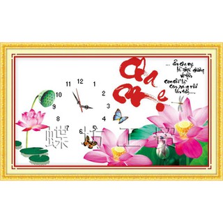 ĐH thêu chữ thập Ân cha mẹ là đại dương vô tận < 222543 > chưa thêu