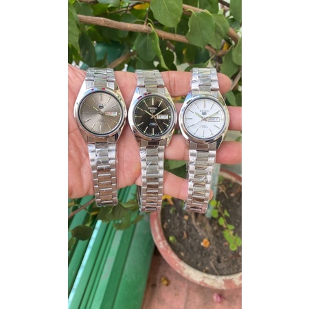 HCM Đồng hồ nam Seik0 5 Quazt máy Nhật