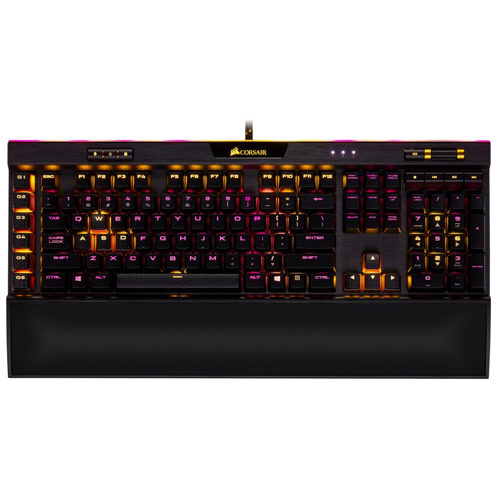 Bàn phím cơ Bluetooth Lasa không dây cao cấp chính hãng cho game thủ brown switch giá rẻ loại Bàn phím cơ Corsair K95