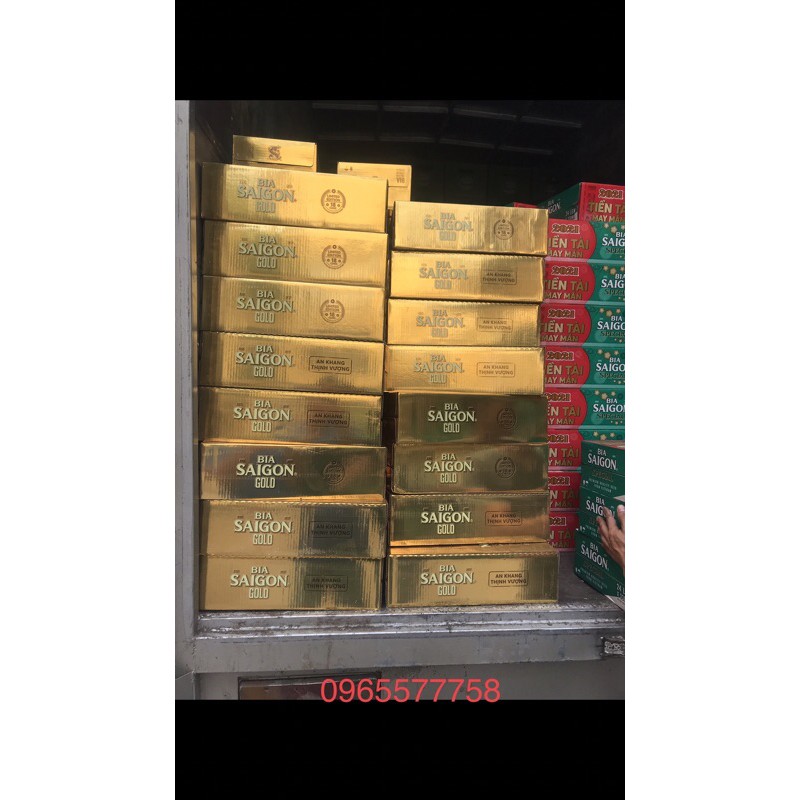 Thùng Bia SAIGON GOLD 330ml