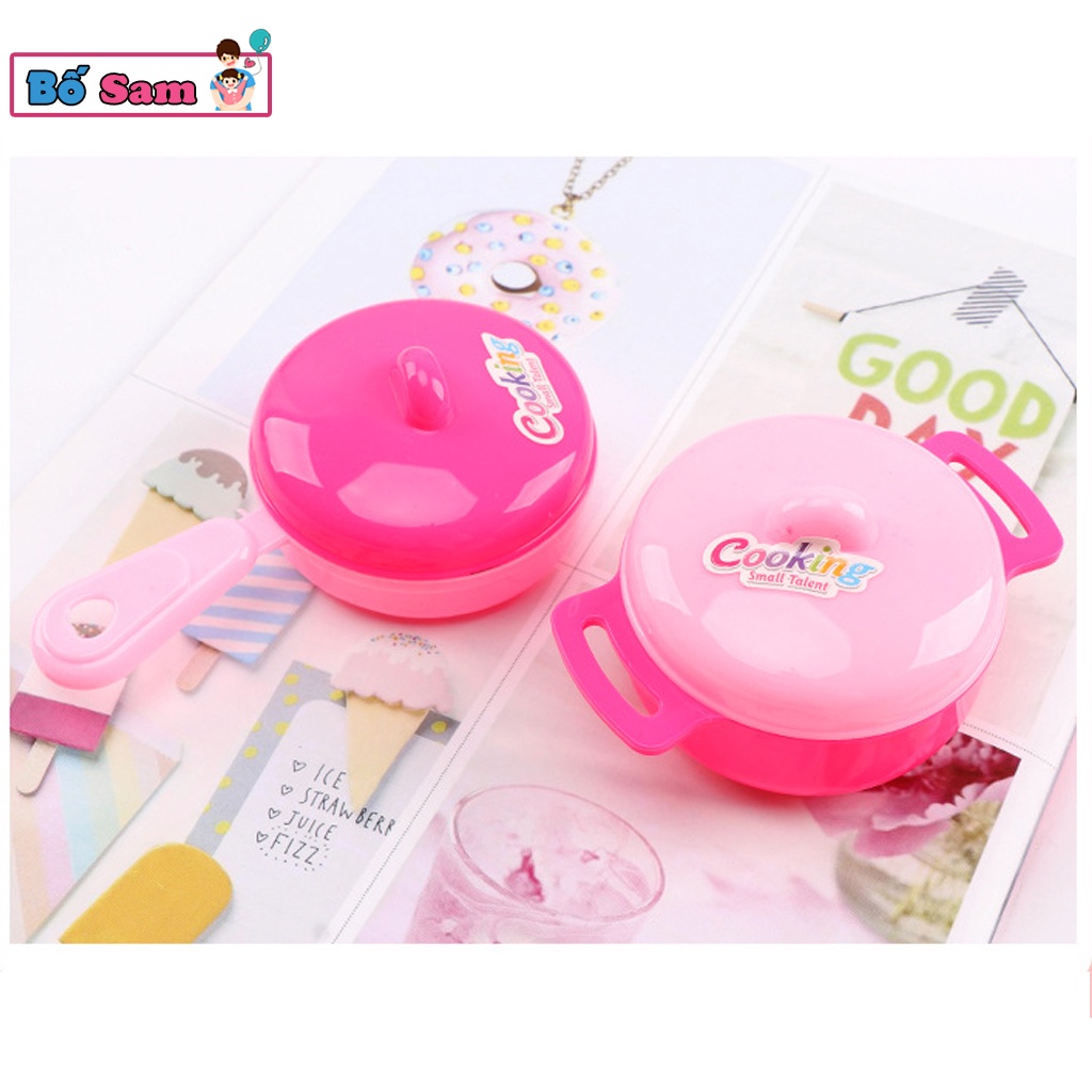 Bộ đồ chơi nấu ăn cho bé nhiều chi tiết mẫu mới Shop Bố Sam