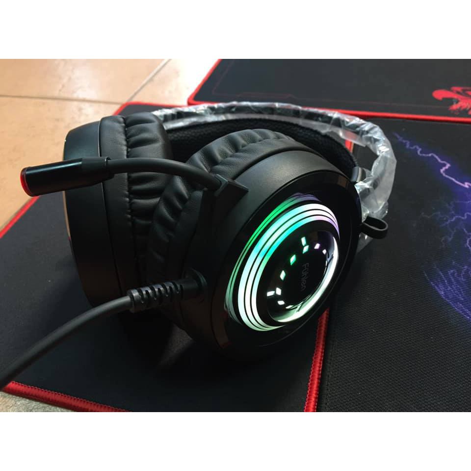 Tai nghe Gaming Fuhlen H-200 LED RGB, Âm thanh 7.1, chính hãng Ninza phân phối | M87s G90 - Hàng nhập khẩu