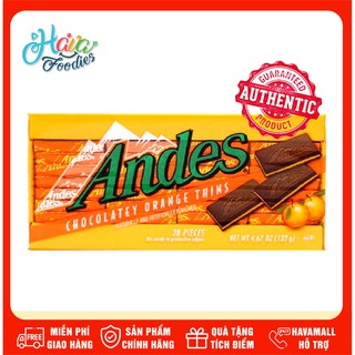 [DATE MỚI NHẤT] Kẹo Socola Andes Nhân Cam hộp 132gr
