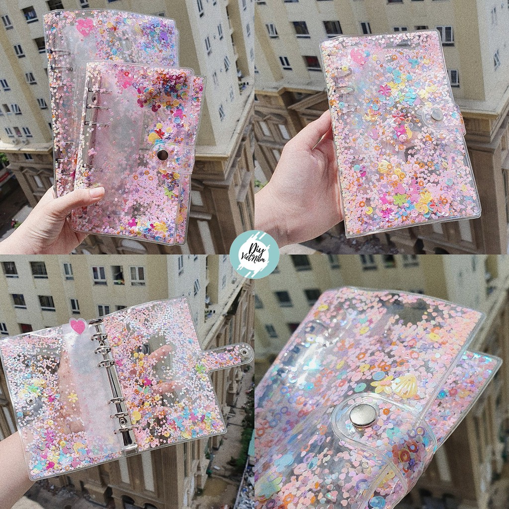 VỎ PLANNER A5 A6 SPARKLE