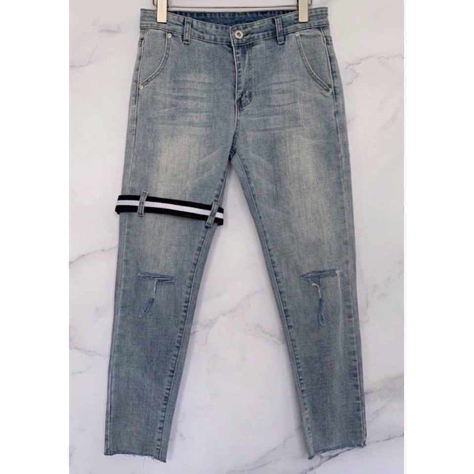 Quần JEAN KUN101 Quần baggy jeans Nam hàn quốc | BigBuy360 - bigbuy360.vn