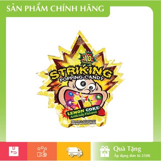 [HÀNG CHÍNH HÃNG] KẸO NỔ STRIKING VỊ COLA CHANH 15G