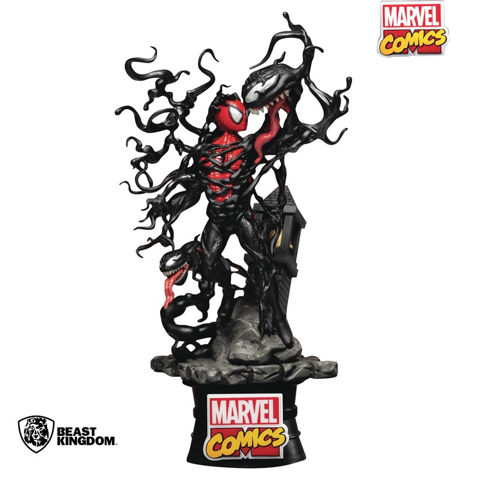 Mã lt50 giảm 50k đơn 250k đồ chơi mô hình beast kingdom spiderman vs venom - ảnh sản phẩm 2