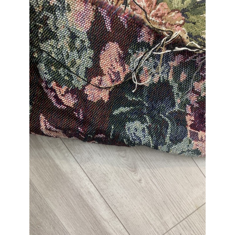 Vải bố hoa vải thô hoa 95k/m