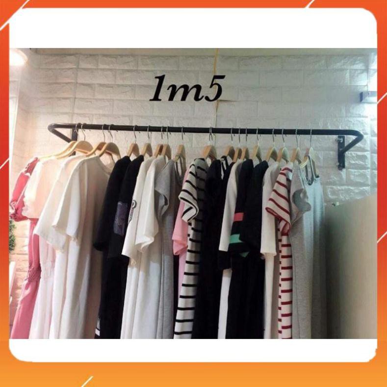 GIÁ TREO QUẦN ÁO BẮN TƯỜNG CHỮ U-GIÁ BẮN TƯỜNG- KHUNG TREO GẮN TƯỜNG - GIÁ TREO QUẦN ÁO SHOP THỜI TRANG- MÓC TREO