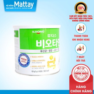 Men Idong Biotamin - Lon 100 Gói - Hàn Quốc