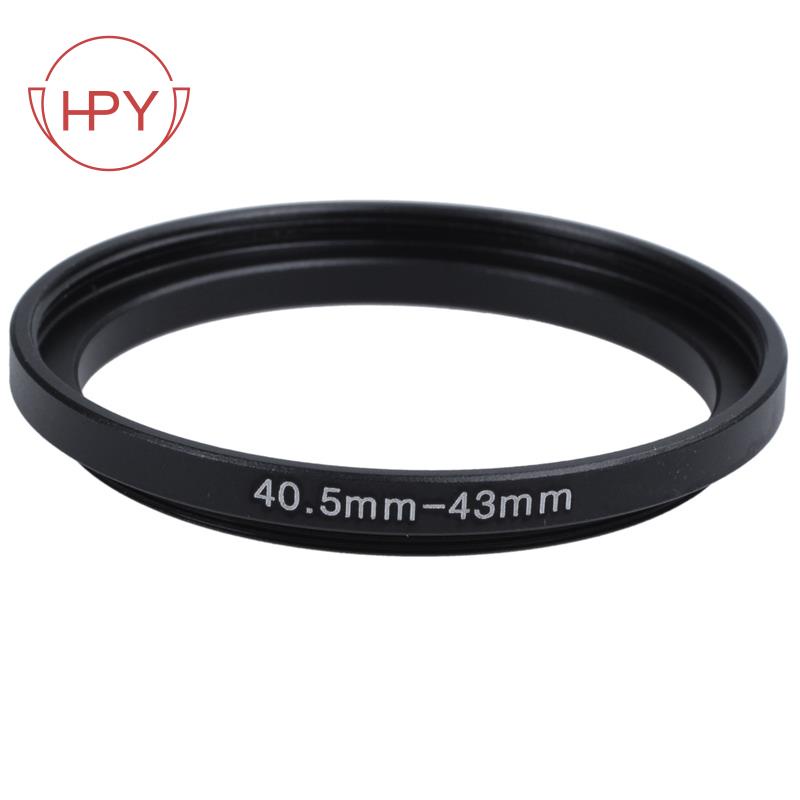 Camera 40.5mm to 43mm Metal Step Up Ring Adapter
