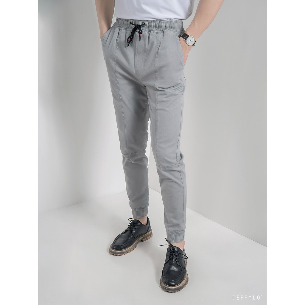 Quần Jogger kaki co giãn trẻ trung thời trang nam cao cấp CEFFYLO | BigBuy360 - bigbuy360.vn