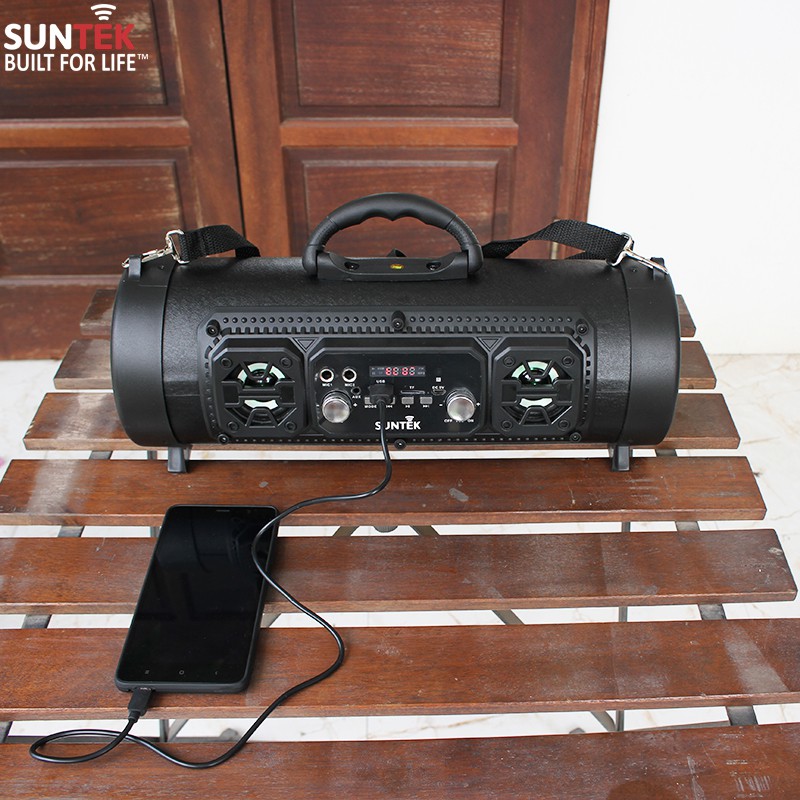 Loa Bluetooth SUNTEK CH-M17 tích hợp hát Karaoke