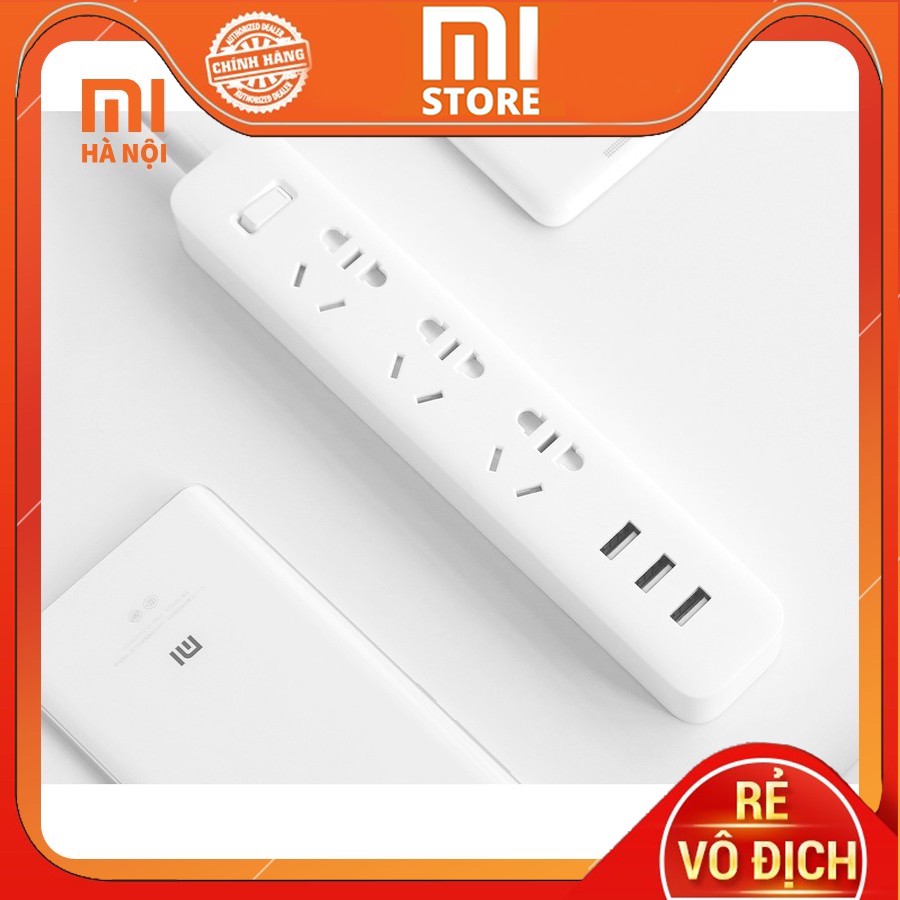 Ổ Cắm Điện Xiaomi Mijia 27W 3 USB sạc nhanh / Xiaomi Power Strip 3 USB