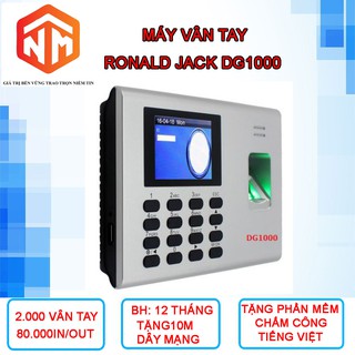 Máy chấm công Ronald Jack DG1000 - Máy Chấm Công Vân Tay - Nhật Minh