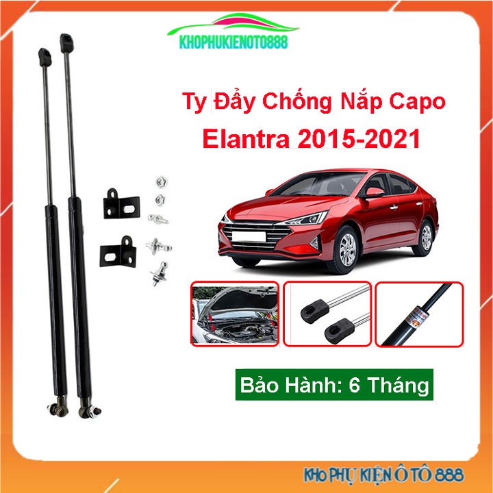 Ty capo Elantra 2015-2016-2017-2018-2019-2020-2021 hỗ trợ mở nắp ca pô tự động dễ dàng