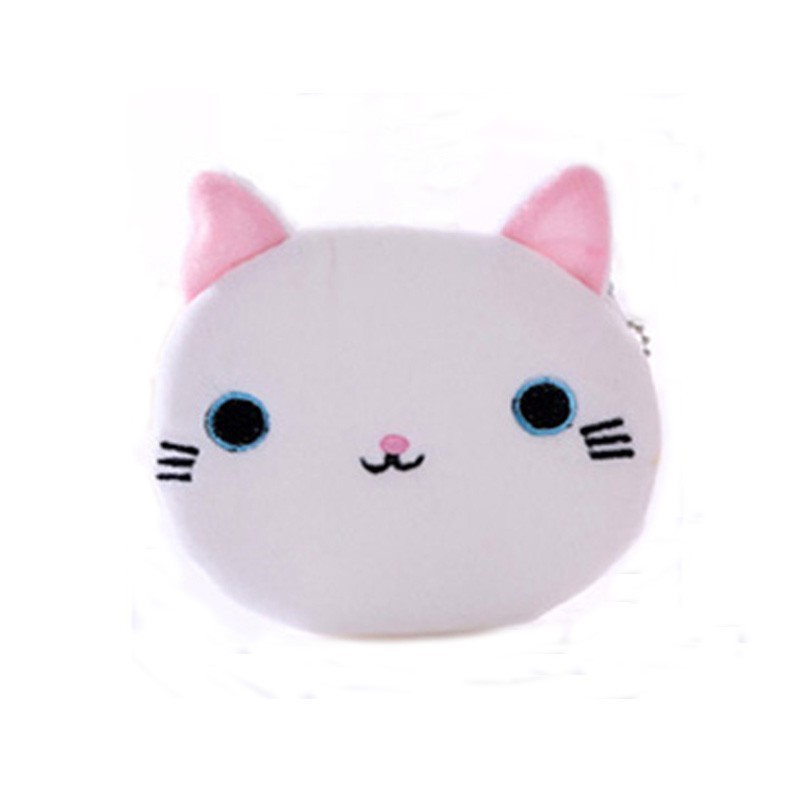 Ví mini đựng tiền xu hình mèo dễ thương xinh xắn