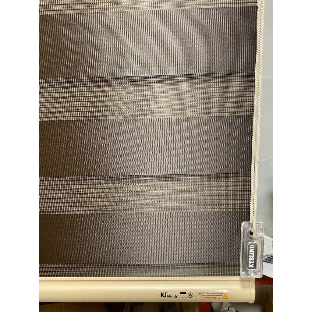 (1300x1200 nâu sẫm) Rèm cầu vồng Hàn Quốc cao cấp, hệ BASIC, chống nắng 70%