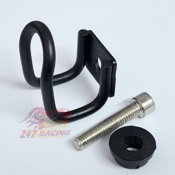 Móc treo đồ Inox sơn tĩnh điện kiểu chữ U gắn nhiều loại xe máy