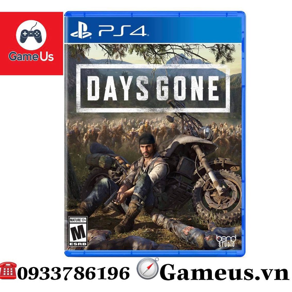 Đĩa Game PS4 : Days Gone Hệ Us