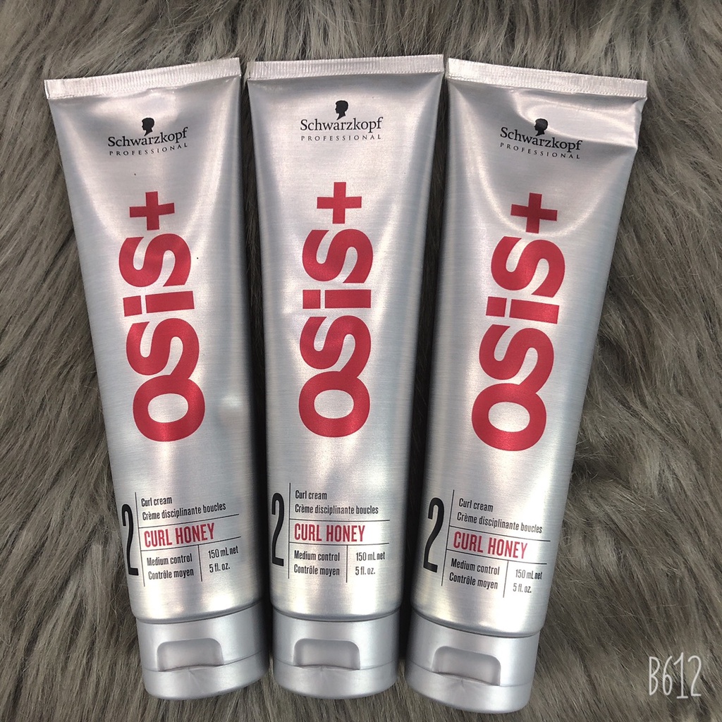 Kem tạo lọn sóng xoăn giữ nếp tóc Schwarzkopf Osis+ 2 Curl Honey Cream 150ml