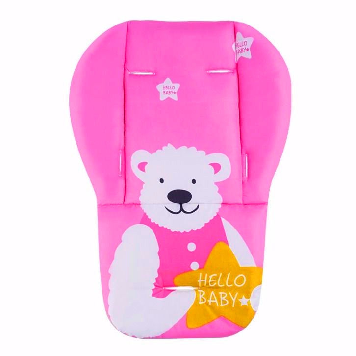 Đệm Lót Xe Đẩy Em Bé Chất Liệu Cotton Dày Dặn Mềm Mại Thông Dụng