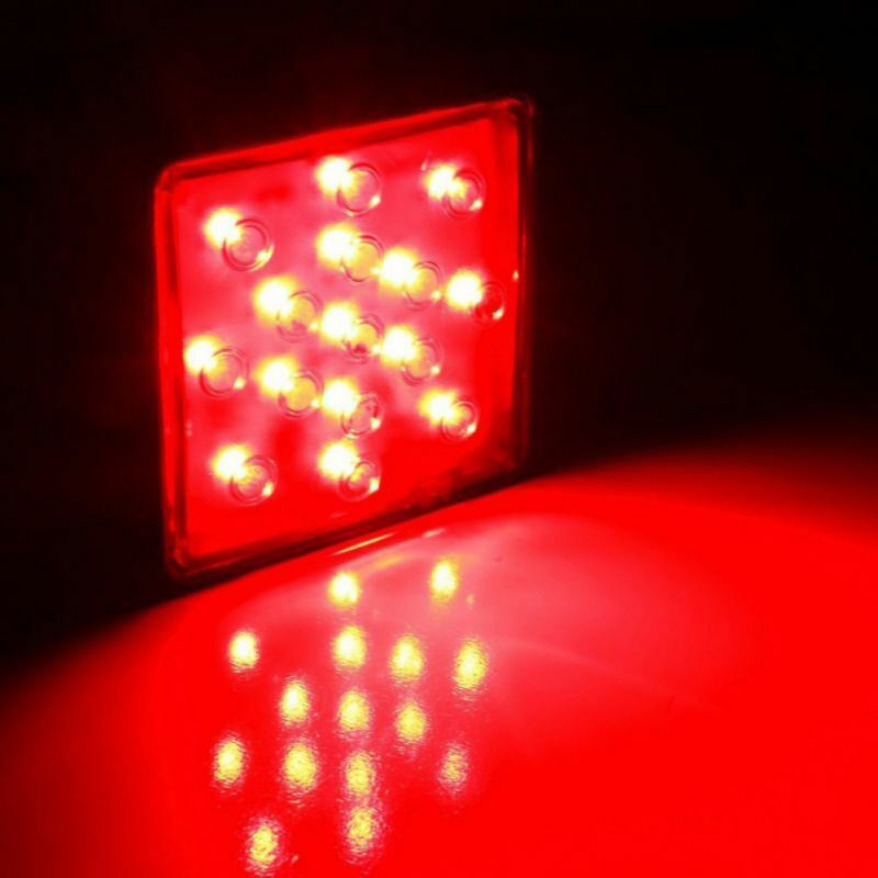 Vỏ BọC ĐèN Phanh 15 LED 2 Inch Cho Xe TảI