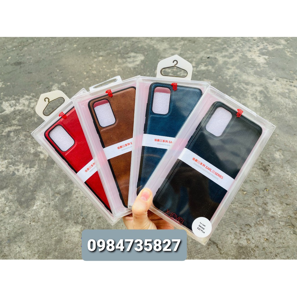 Ốp da Samsung Note 10 Plus, Note8, Note 9, S10 Plus , S20Plus, S20Ultra, Note 20Ultra chính hãng X-Level