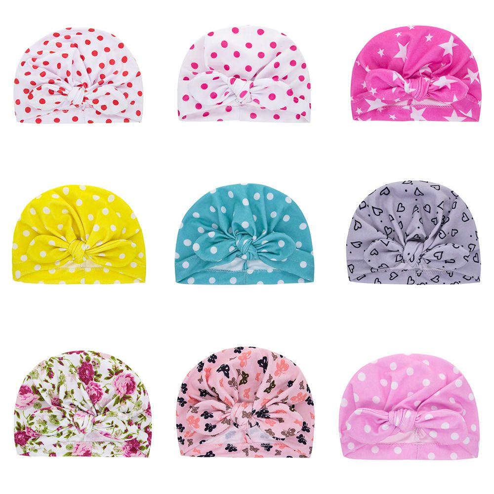 SUMU Mũ Turban Thắt Nơ Xinh Xắn Cho Bé Gái